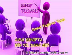 SINIF TEKRARI EĞİTİMDE YENDEN GÜNDEMDE